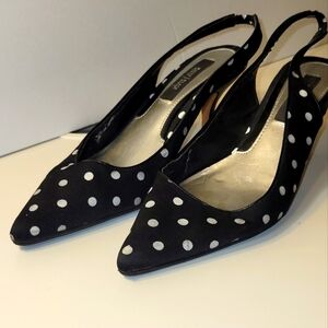 WHBM Womens Marcell Slingback Heels 8.5